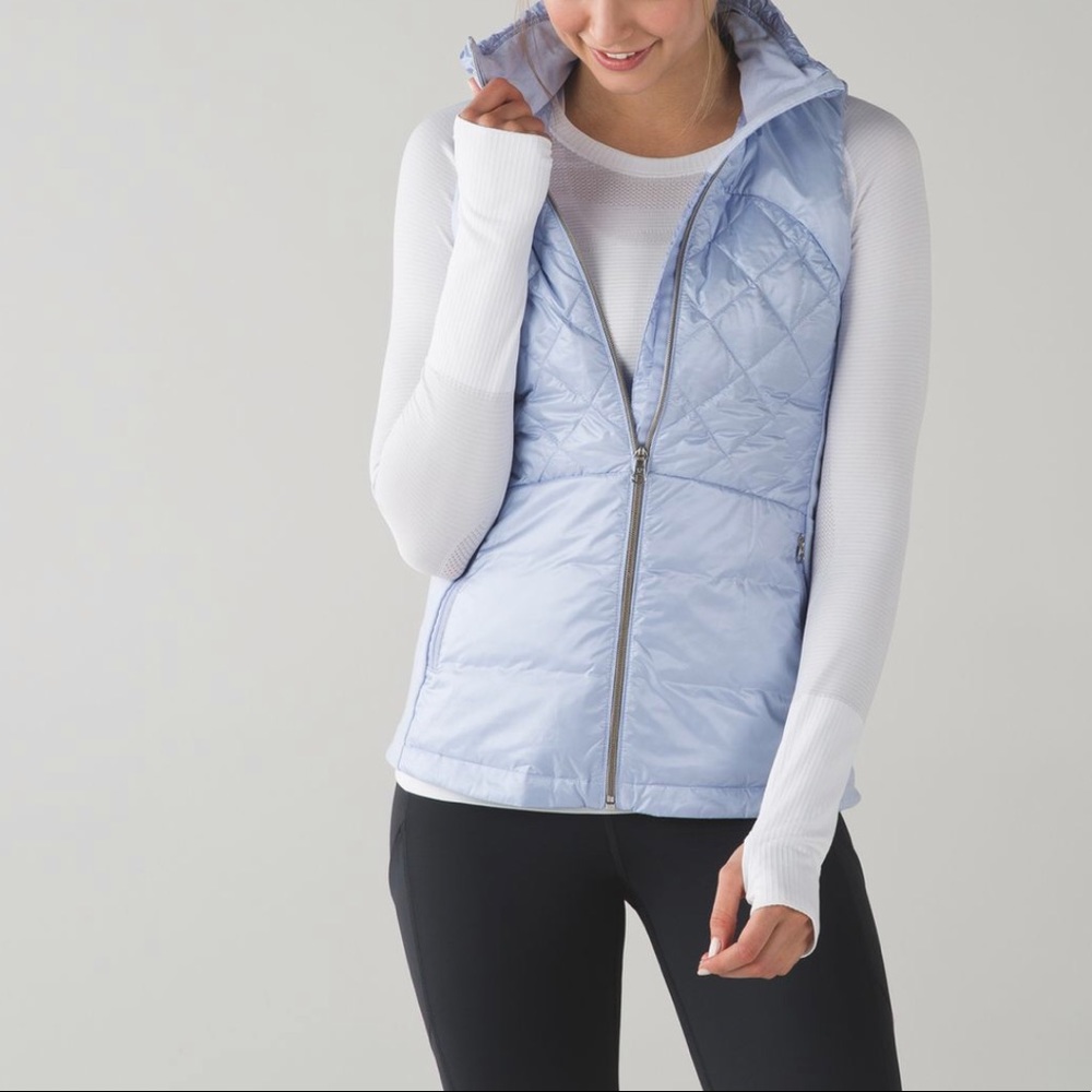 EUC Lululemon Athletica Down for a Run Vest